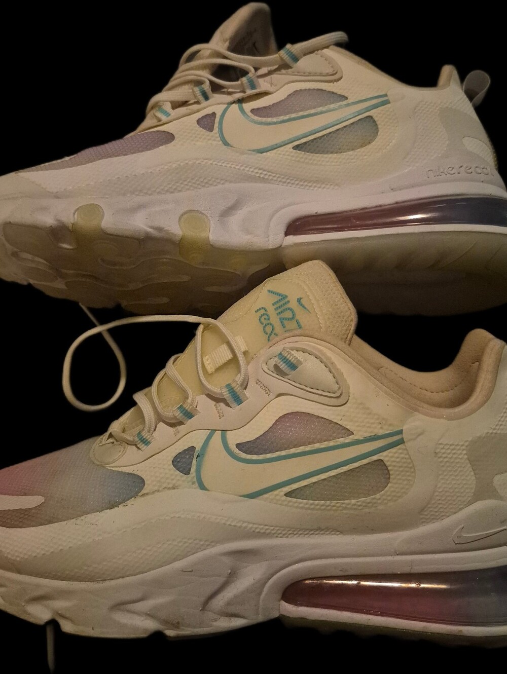 Womens Nike Air Max 270 React SE 'Light Gradient - Picture 6 of 6